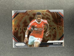 2023-24 Panini Prizm Premier League Fireworks #16 Danilo Nottingham Forest FC